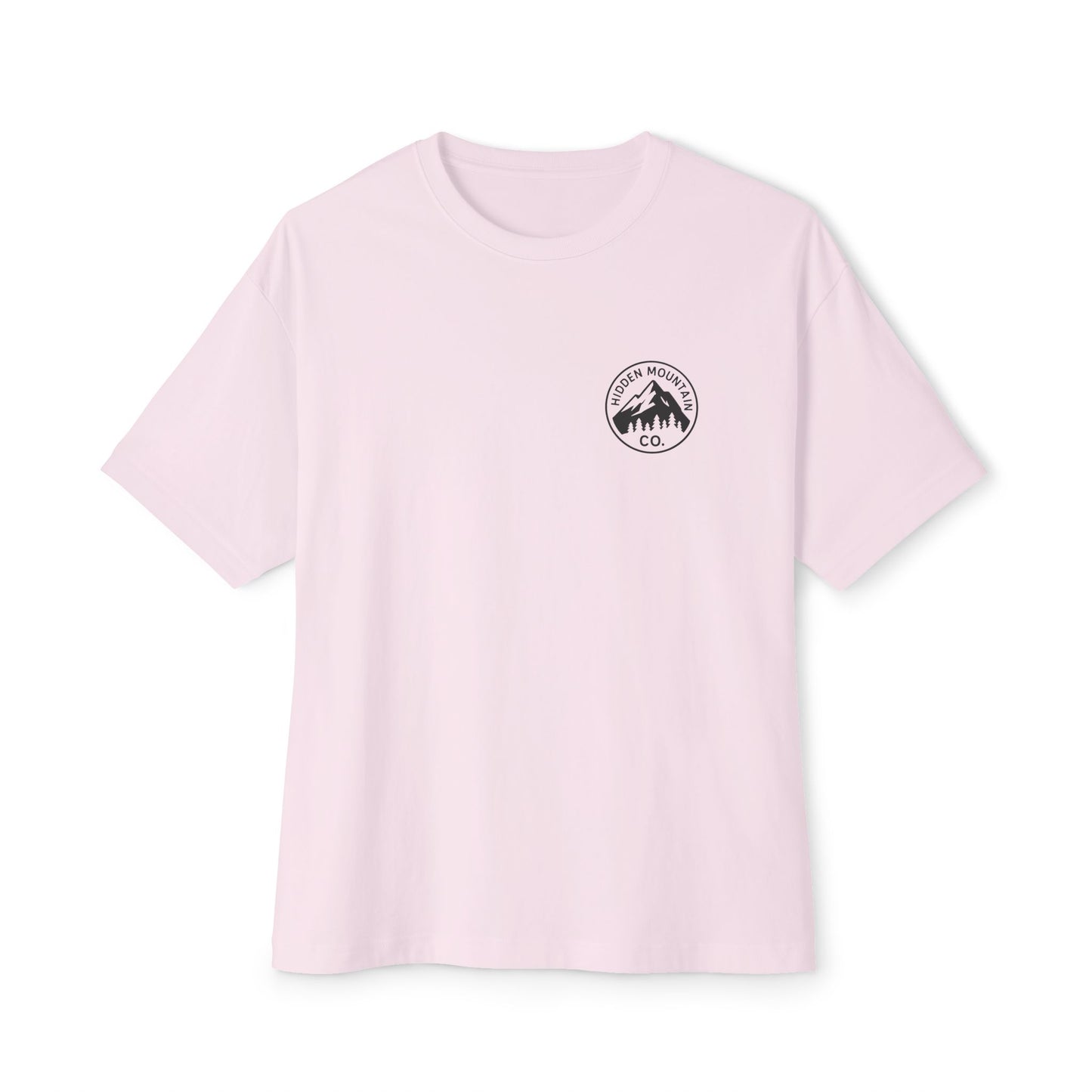 Hidden Mountain Co. Unisex Oversized Boxy Tee