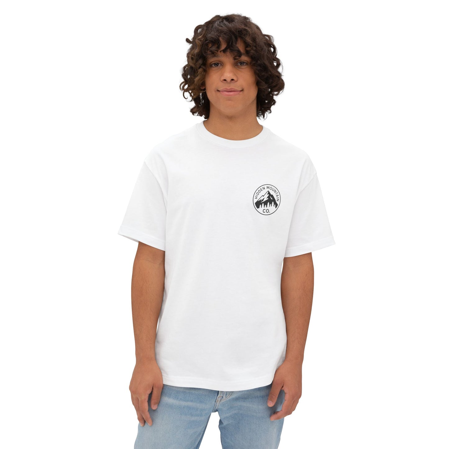 Hidden Mountain Co. Unisex Oversized Boxy Tee