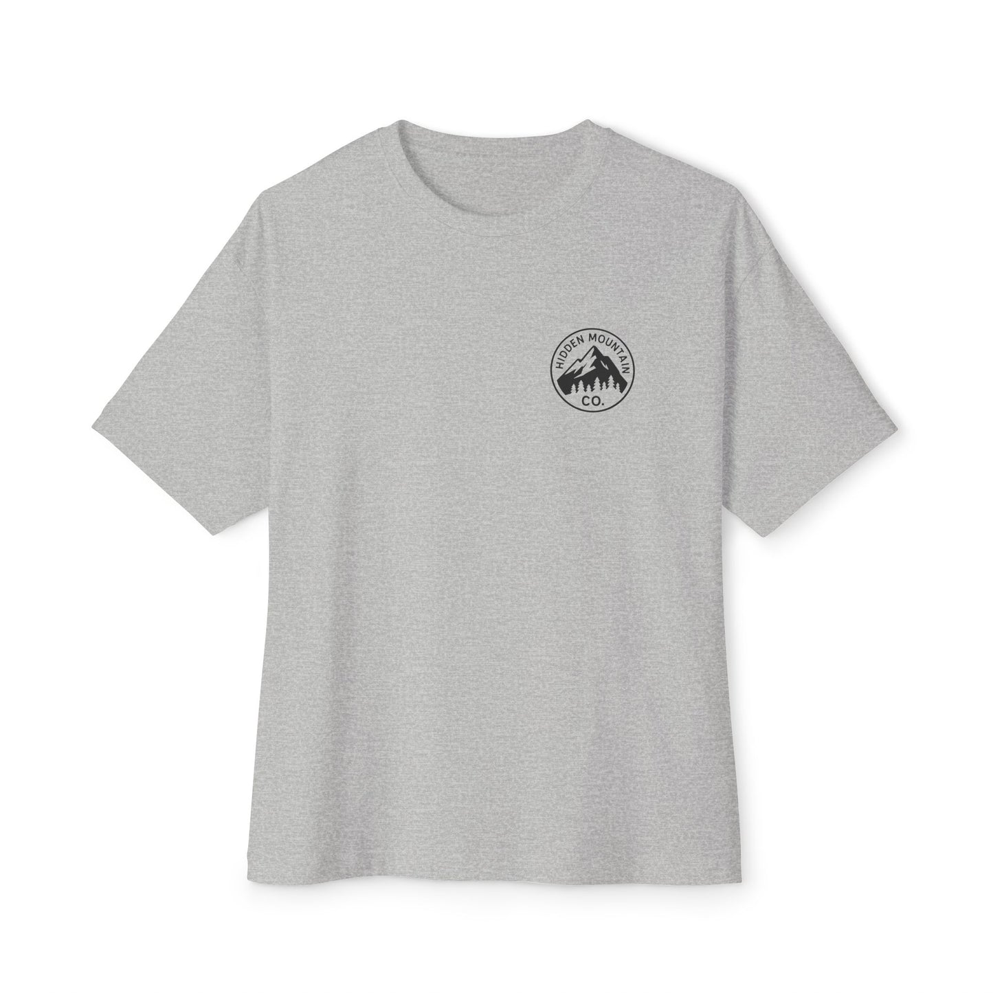Hidden Mountain Co. Unisex Oversized Boxy Tee