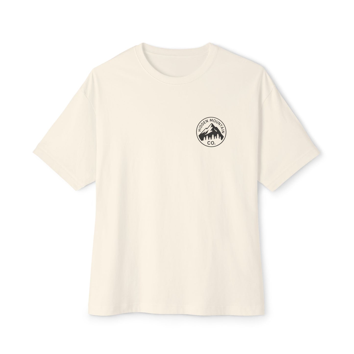 Hidden Mountain Co. Unisex Oversized Boxy Tee